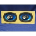 Pair of Audio Research 3 Way 6X9 Car Speakers